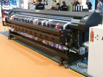 Принтер 77802L большого формата 4 цветов растворяющий удваивает вставать на сторону для знамени гибкого трубопровода
