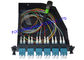 Кассета 12Core LGX MPO с гибким проводом MPO- LC для телекоммуникаций волокна