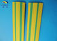 Трубопровод сокращения жары полиолефина прокладки желтого зеленого цвета изоляции/пламя ВВ-1 - ретардант теплоусаживающей трубки желтое &amp; зеленое