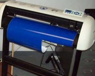 Прокладчик вырезывания CS1200BEG графический с красным глазом, машинами бумажный делать стены винила