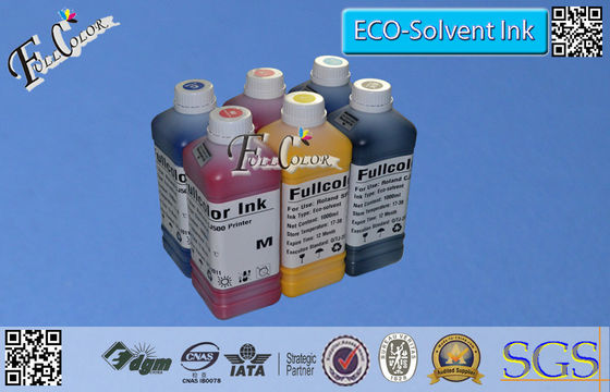 6 пигмент бутылки цвета 1000ml основал чернила Eco-растворителя для OEM 1400 принтера фото грифеля Epson