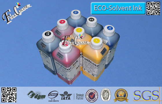 Цветов Printting BK C M y MBK чернил Eco-Растворителя Epson профессиональные 7700 9700 напольных