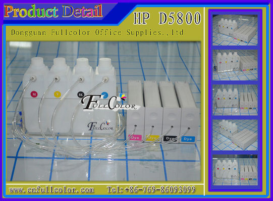 Распределяя HP81 совместимая система BK C m y 1000ML CISS большого формата HP Designjet D5800 в цвет
