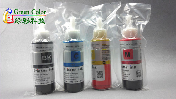 чернила краски канона 200ml 500ml для epson L100/L101 с черным желтым цветом никогда не закупоривают